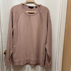 Vince Men's Dusty Pink Crewneck Sweater